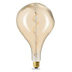 E27 LED Leuchtmittel irregular A165 - 4 Watt Amber